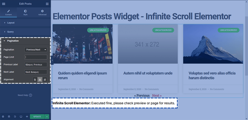 How to add Elementor Posts Infinite Scroll - Joy Chetry